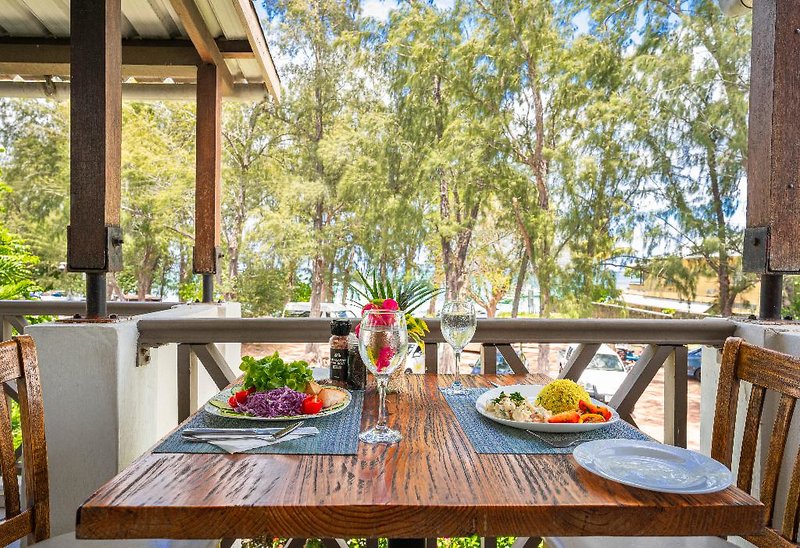 Le Grand Bleu in Trou aux Biches, Port Louis, Mauritius Terrasse