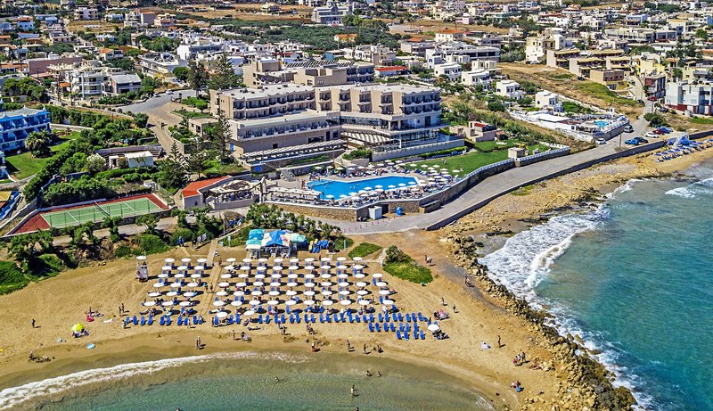 Themis Beach in Kokkini Hani, Heraklion (Kreta) Außenaufnahme