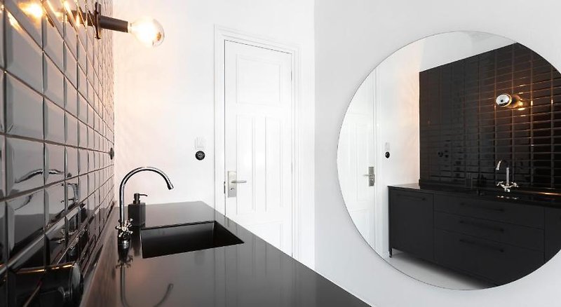 Trilogy Black in Thessaloniki, Thessaloniki (Chalkidiki) Badezimmer
