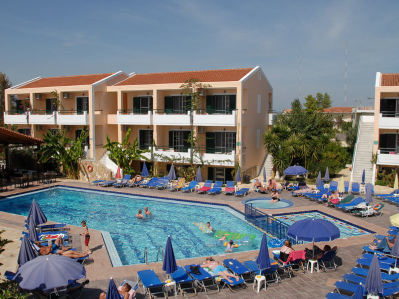 Oscar Hotel in Laganas, Zakynthos Außenaufnahme