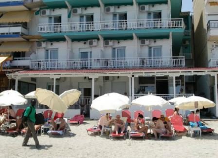 Hotel Zefyros in Paralia, Thessaloniki (Chalkidiki) Außenaufnahme