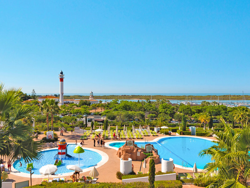 Fuerte El Rompido in El Rompido, Faro Außenaufnahme