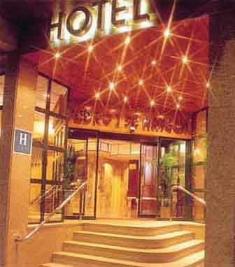 Hotel Pedro I de Aragón in Huesca, Madrid Außenaufnahme