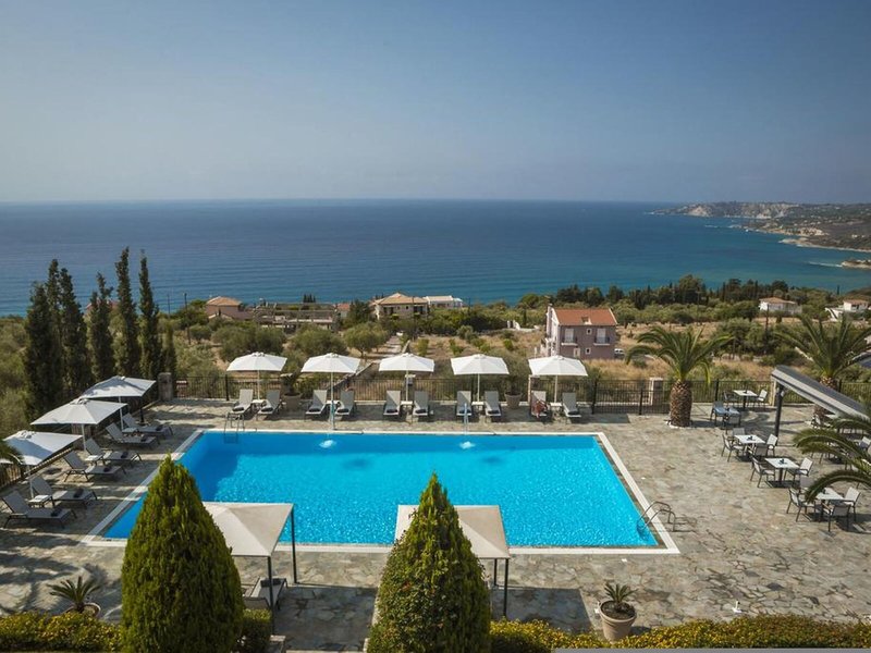 Antonia Hotel in Vlachata, Kefalonia Pool