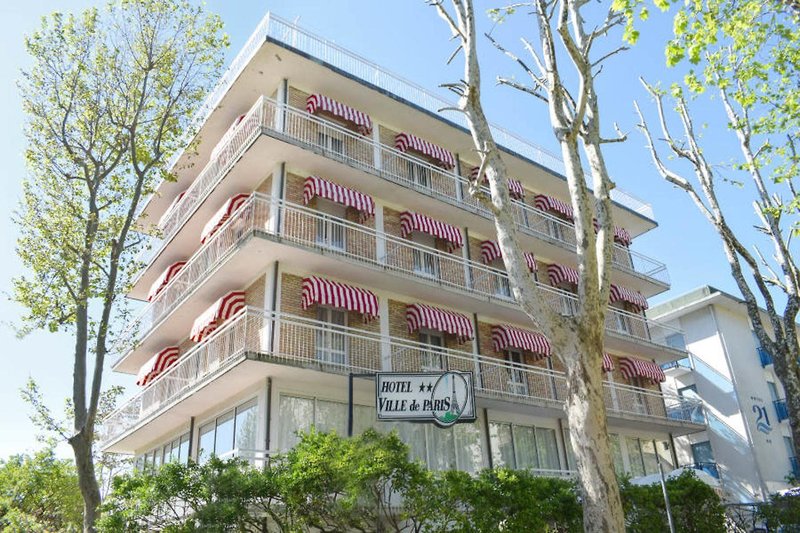 Hotel Ville De Paris in Riccione, Venedig Außenaufnahme