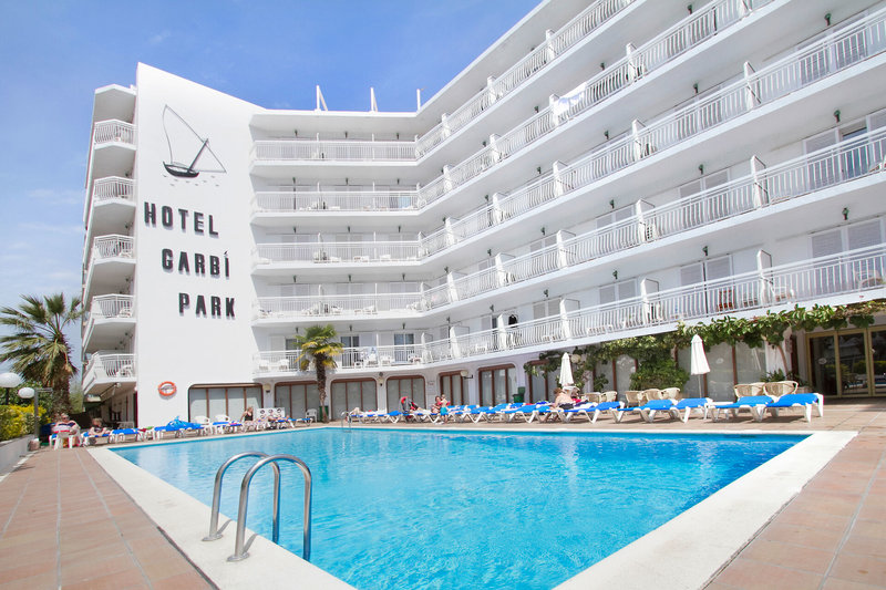 Hotel Garbí Park in Lloret de Mar, Barcelona Außenaufnahme