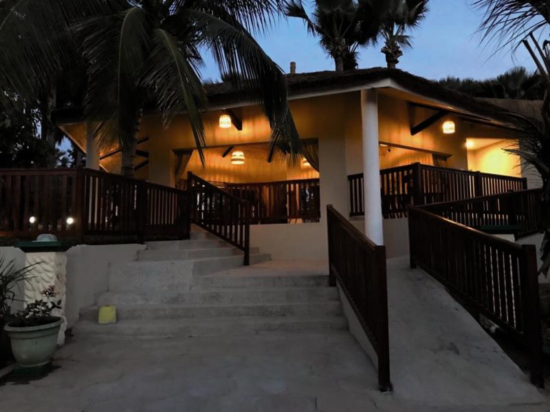 Holiday Beach Club in Banjul, Banjul (Gambia) Terasse
