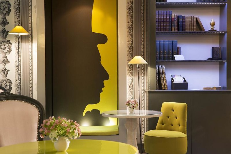 Les Plumes Hôtel Paris in Paris, Paris-Charles De Gaulle Lounge/Empfang