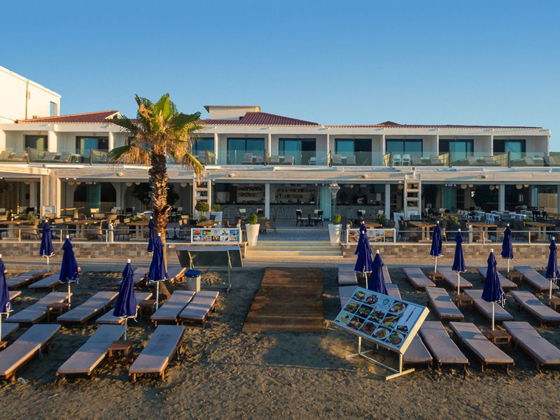 Mandala Seafront Suites in Laganas, Zakynthos Außenaufnahme
