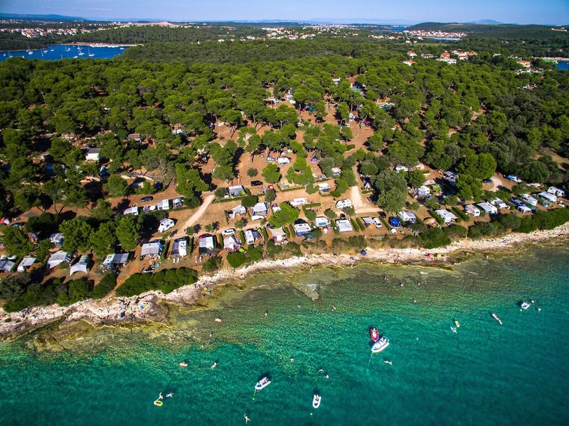 Arena Indije Camping Homes in Banjole, Pula (Kroatien) Außenaufnahme
