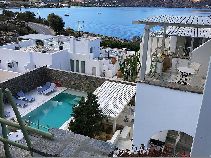 Anthos Apartments Paros in Naoussa, Santorini Außenaufnahme