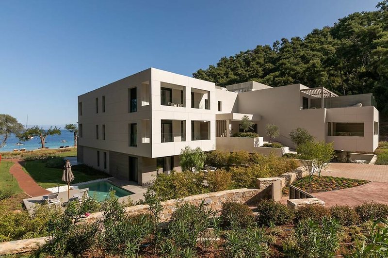Vathi Cove Luxury Resort & Spa in Chrysi Ammoudia, Kavala (Thassos) Außenaufnahme