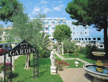 Hotel Garden in Cattolica, Rimini Garten