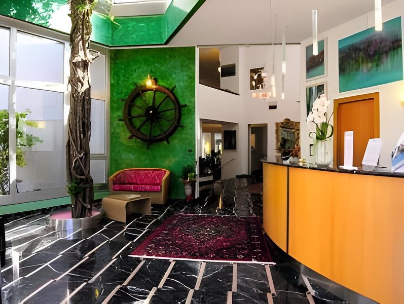 Hotel Carlton in Lignano Pineta, Venedig Lounge/Empfang