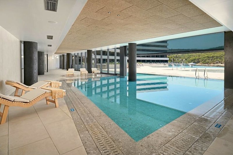 Grand Hotel View in Postira, Split (Kroatien) Hallenbad