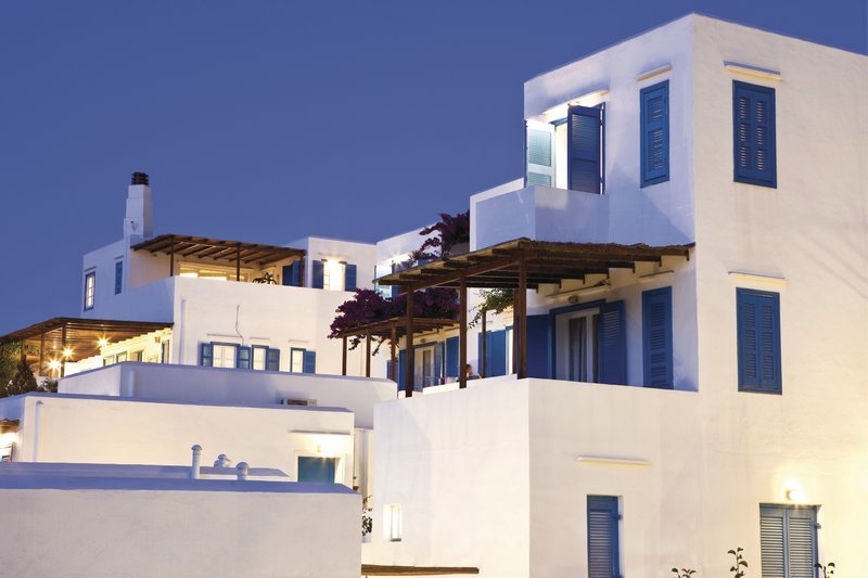 Alexandros in Platys Gialos, Santorini Außenaufnahme