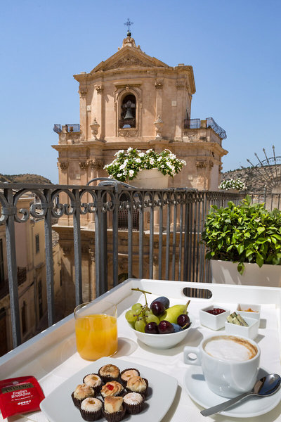 Palazzo Conti Camere & Suite in Scicli, Catania Terrasse