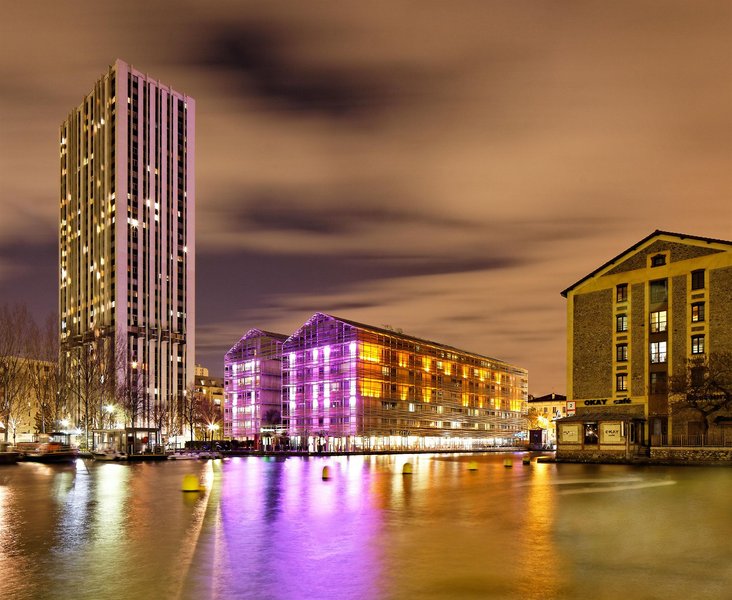 Holiday Inn Express Paris - Canal de la Vilette in Paris, Paris-Charles De Gaulle Außenaufnahme