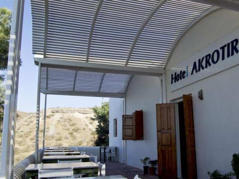 Hotel Akrotiri in Akrotiri, Santorini Außenaufnahme