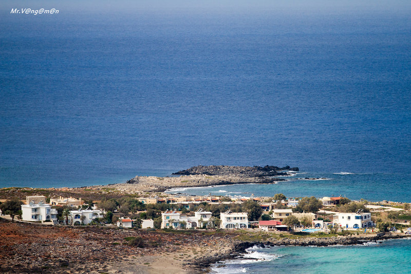 BlueBeach in Stavros, Chania (Kreta) Landschaft