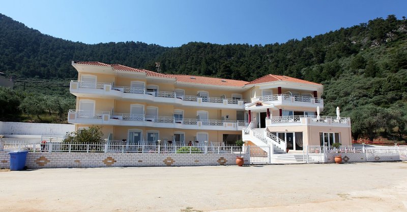 Sunny Hotel in Skala Panagia, Kavala (Thassos) Außenaufnahme