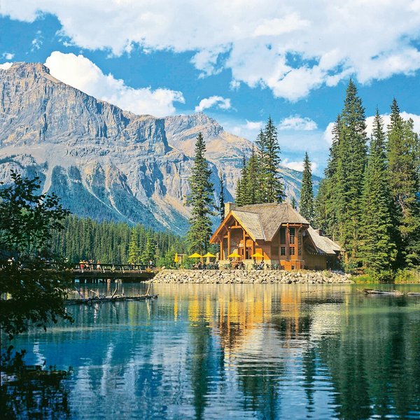 Emerald Lake Lodge in Field, Calgary Landschaft