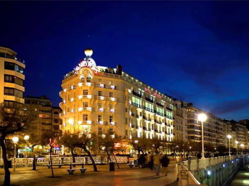 De Londres y de Inglaterra in San Sebastián, San Sebastian Außenaufnahme