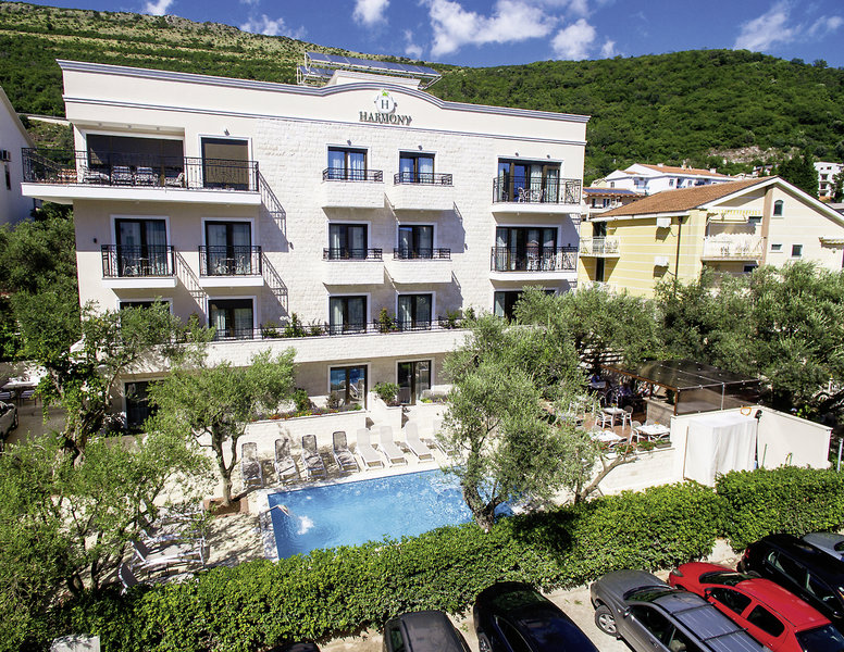 Hotel Harmony by Aycon in Petrovac, Dubrovnik (Kroatien) Außenaufnahme