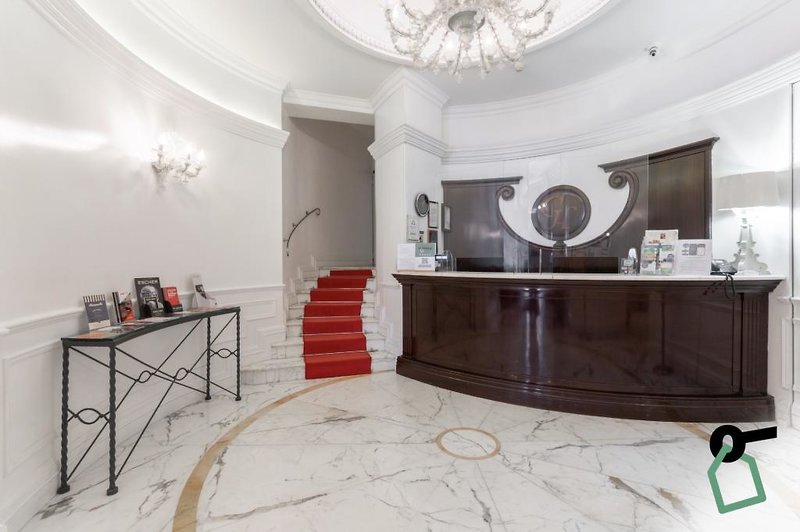 Gambrinus Hotel by Hotiday in Rom, Rom-Fiumicino Lounge/Empfang