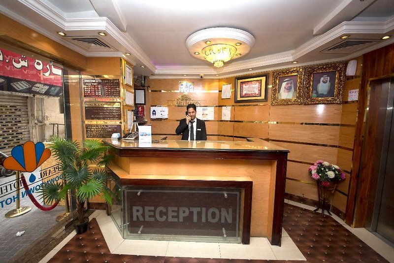 Down Town Hotel in Dubai, Abu Dhabi Lounge/Empfang