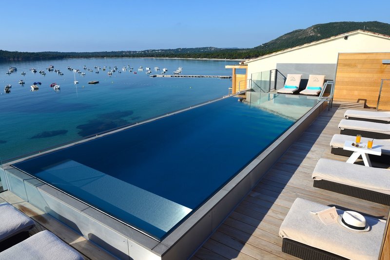 Le Pinarello Hôtel in Sainte-Lucie-de-Porto-Vecchio, Bastia (Kosika) Pool