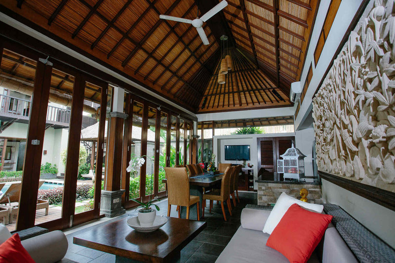 Tis Villa Seminyak in Seminyak, Denpasar (Bali) Terasse