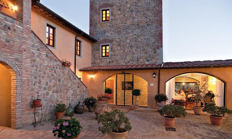 Casolare le Terre Rosse in San Gimignano, Florenz Terasse