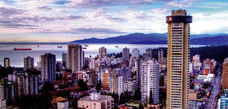 Empire Landmark in Vancouver, Vancouver Terrasse