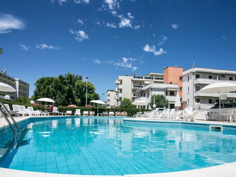 Park Serena in Viserbella, Rimini Außenaufnahme