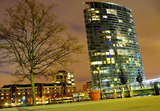 London Marriott Hotel Canary Wharf in London, London-Stansted Außenaufnahme