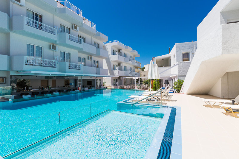 Castello Bianco in Platanias (Rethymnon), Chania (Kreta) Außenaufnahme