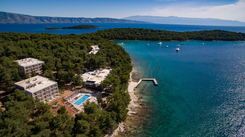 Aminess Senses Resort in Vrboska, Split (Kroatien) Außenaufnahme