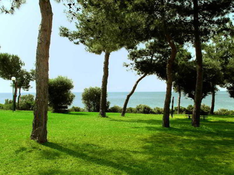 Trikorfo Beach in Gerakini, Thessaloniki (Chalkidiki) Garten