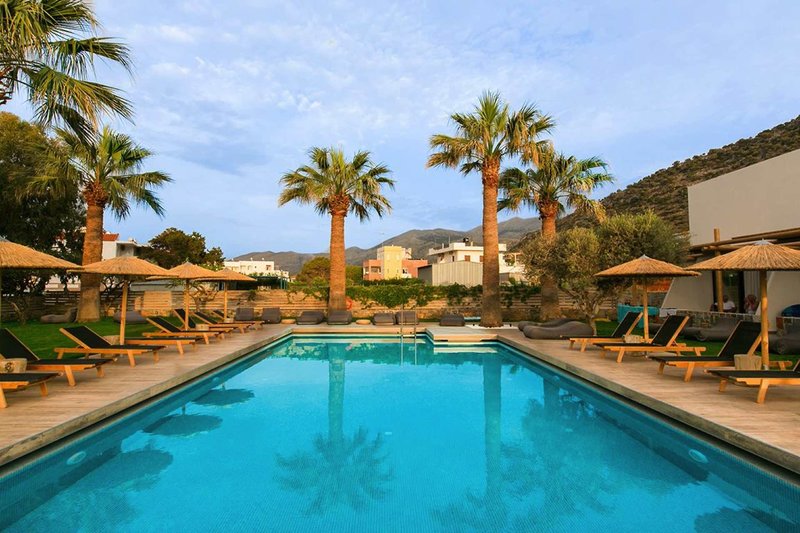 Aggelo Boutique Hotel in Stalida, Heraklion (Kreta) Pool
