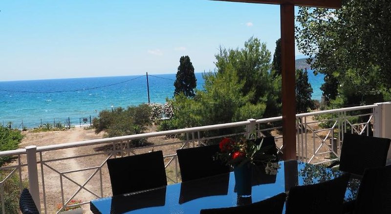 Appartements Porto Assini in Tolo, Araxos (Pelepones) Terrasse