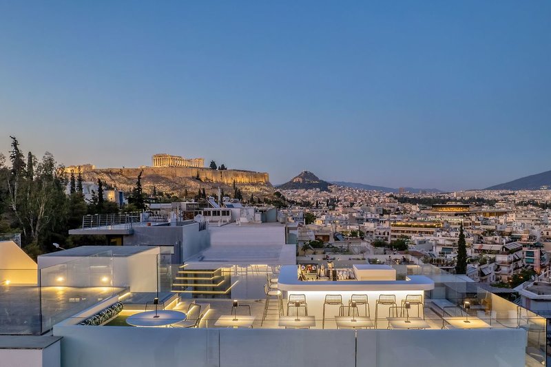 Neoma Hotel in Athen, Athen Terrasse