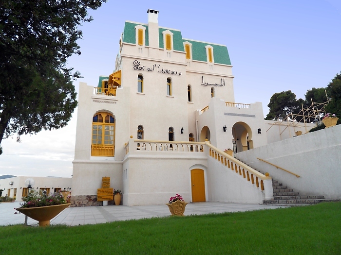 Les Mimosas in Tabarca, Tunis (Tunesien) Außenaufnahme