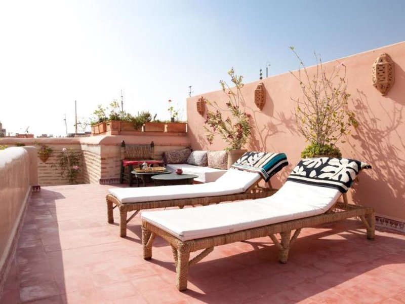 Riad Zineb in Marrakesch, Marrakesch (Marokko) Terasse