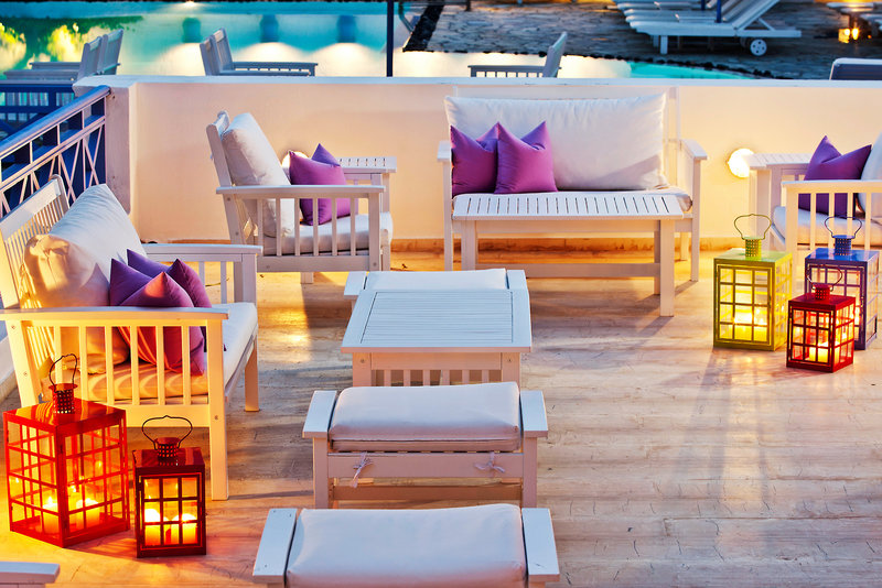 Acqua Vatos Hotel Santorini in Kamari, Santorini Außenaufnahme