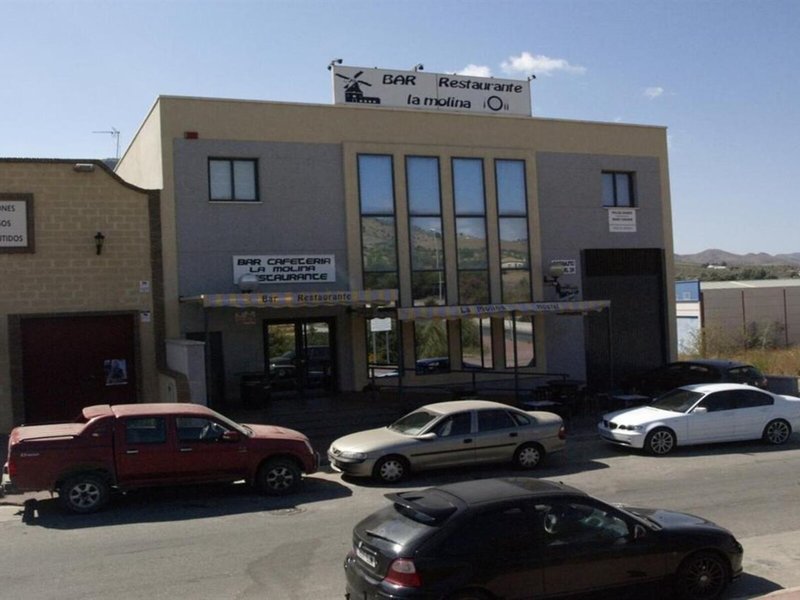 Hostal La Molina in Álora, Malaga Außenaufnahme