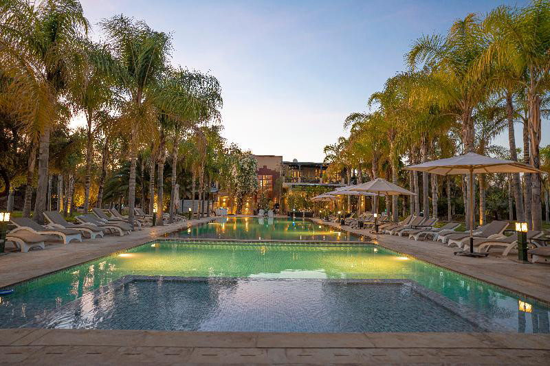 Mirage d'Atlas in Marrakesch, Marrakesch (Marokko) Garten