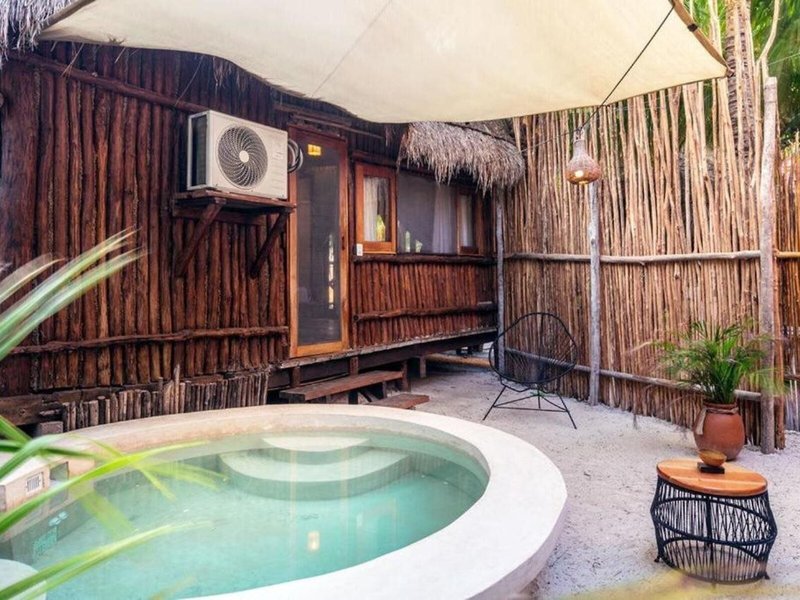 Eco Cabañas Laak Holbox in Isla Holbox, Cancun Außenaufnahme