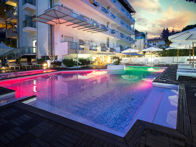 Hotel Rex in Lignano Sabbiadoro, Venedig Außenaufnahme
