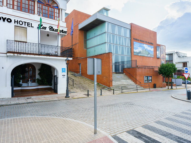 Los Castaños in Aracena, Faro Außenaufnahme